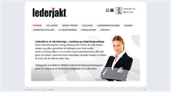 Desktop Screenshot of lederjakt.no